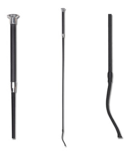 [460559] FUSTA/FUETE PARA ADIESTRAMIENTO ELAN II MANGO NEGRO TALLA 42"