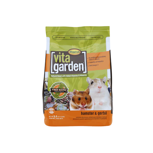 ALIMENTO PARA HAMSTER HIGGINS x 2.5 LBS
