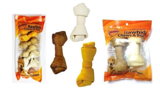 HUESO DE CARNAZA BONGO 2-3" x 3 UNIDADES