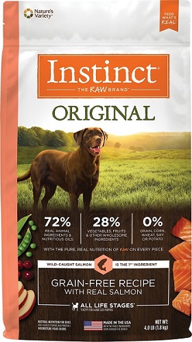 CONCENTRADO PARA PERRO INSTINCT ORIGINAL GRAIN- FREE SALMON 