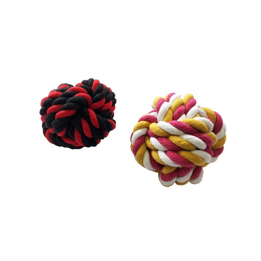 [2018-24139] JUGUETE PARA PERRO BOLA LAZO 10CM