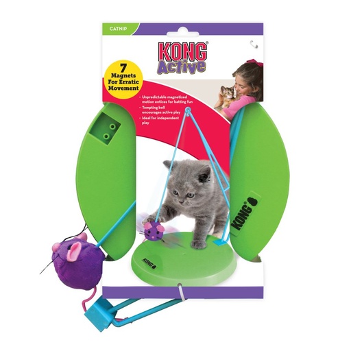 [CA425] JUGUETE PARA GATO INTERACTIVO KONG ACTIVE SWAY N PLAY